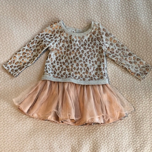 Cynthia Rowley Other - Cynthia Rowley Rose Gold Leopard Dress